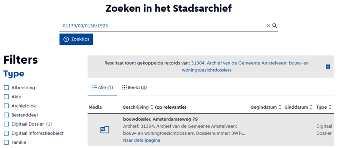 zoeken op kenmerk